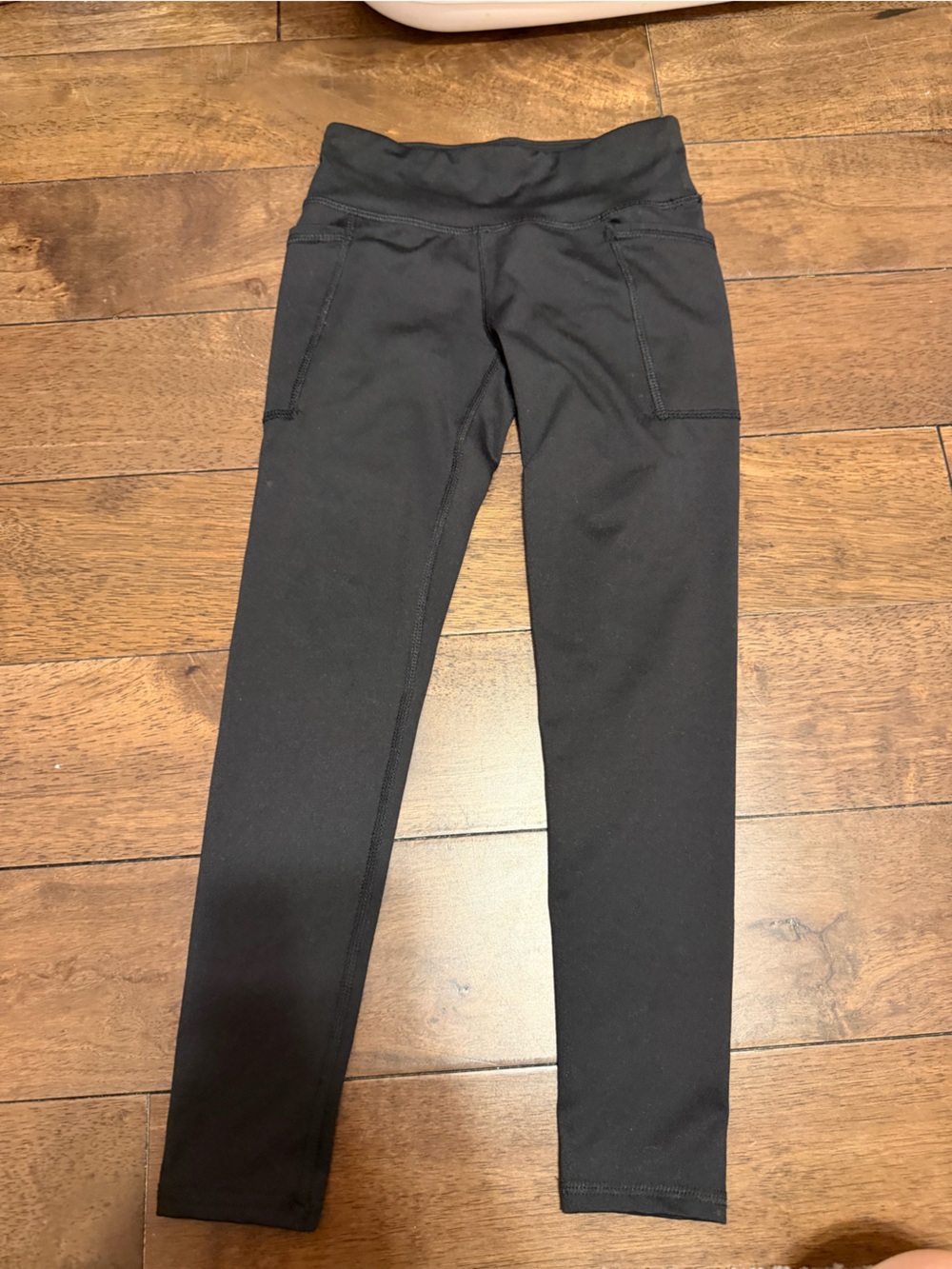 Kids Black Active Leggings